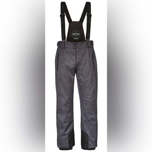Killtec Melange Enosh snow pant suspenders ski snowboard winter warm grey gray L